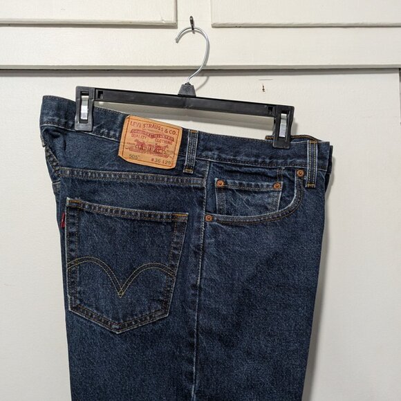 Levis 505 Jeans Red Tab Denim 36x29 - 2005 - Picture 1 of 4